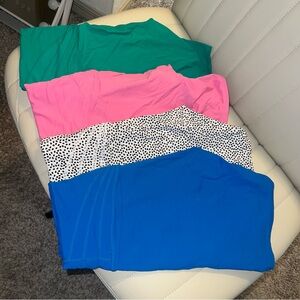 Women's 4 Piece Biker Shorts